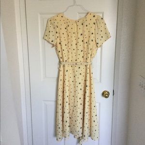 Yellow Lindy Bop Modcloth Bumble Bee pattern Dress